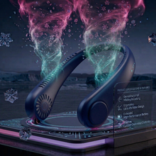 CoolBreeze Hands-Free Neck Fan — Wearable Personal Cooling