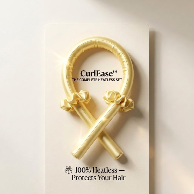 Heatless Curling Rod — Overnight Curls Without Heat Damage
