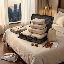 Compression Packing Cubes — 6-Piece Travel Organizer Set