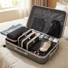 Compression Packing Cubes — 6-Piece Travel Organizer Set