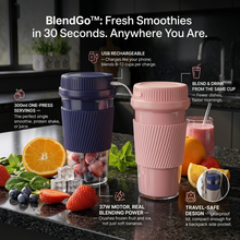Portable USB Rechargeable Blender — Personal Smoothie Maker