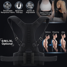 Posture Corrector Brace — Adjustable Back & Lumbar Support
