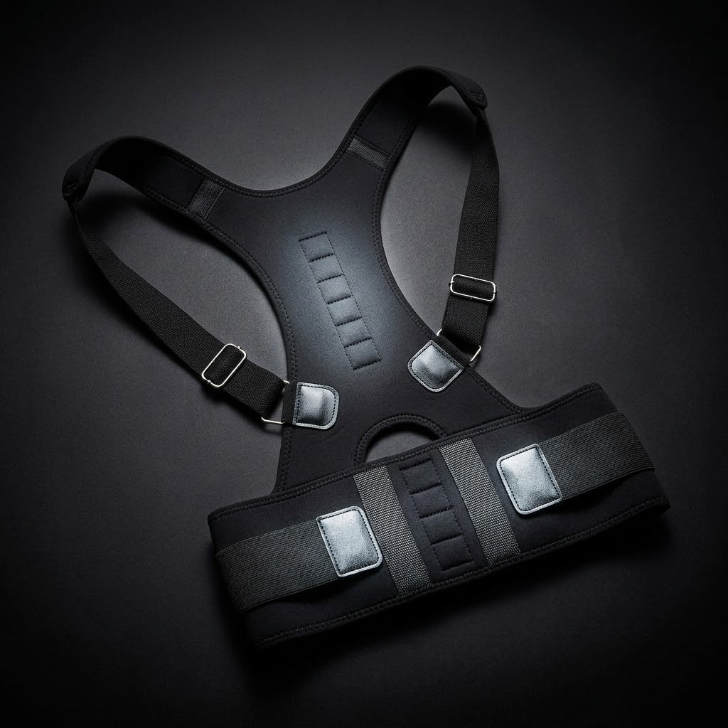 Posture Corrector Brace — Adjustable Back & Lumbar Support
