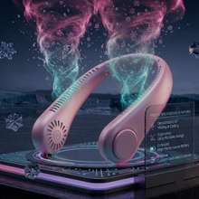 CoolBreeze Hands-Free Neck Fan — Wearable Personal Cooling
