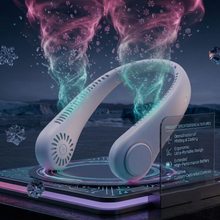 CoolBreeze Hands-Free Neck Fan — Wearable Personal Cooling