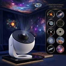 Galaxy Star Projector — 12-Mode Rotating Night Light